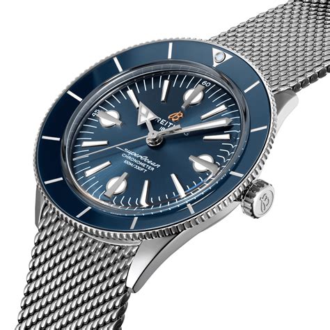 breitling hellblau|Breitling Superocean Heritage 57 A10340 Full Set hellblau blue.